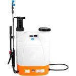 Mediawave store - pulv�risateur dorsal 2 en 1, 16 litres, batterie rechargeable de 12v