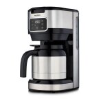 Medion - cafetiere filtre digitale isotherme 900w - 1, 2l - silver Medion - cafetiere filtre digitale isotherme 900w - 1, 2l - silver