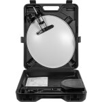 Megasat kit valise parabole acier 40cm avec supports de montage