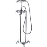 Ondee - zen - mlangeur pour baignoire lot getto - 100cm - laiton - finition chrom
