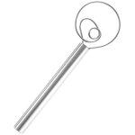 M�langeur � farine � spirale en acier inoxydable, batteur � farine, mixeur de cuisine, fouet � p�te durable ...