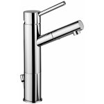 Paffoni - m�langeur lavabo avec vidage automatique et extension birillo s�rie bi071cr93 chrom� - laiton ...