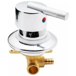 M�langeur de salle de douche vanne de m�lange d'eau chaude et froide m�langeur g1 / 2  mitigeur cabine ...