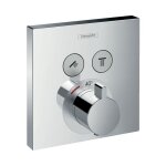 Hansgrohe - m�langeur thermostatique encastr� en laiton chrom� showerselect