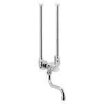 Kwc - mlangeur vasque pour chauffe - eau lectrique chrom, nd, entraxe 150 mm