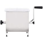 M�langeur de viande manuel avec couvercle argent� inox cfw275686