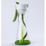 M�langeur � vinaigrette, gobelet m�langeur manuel, shaker pour sauce salade, avec poign�e agitateur de ...