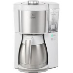 Melitta - machine a caf� look v therm perfection 1025 - 15 blanc / acier bross�