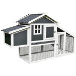 Melko - poulailler avec toit en t�le ondul�e poulailler de poules pondeuses voli�res