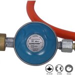 Tuyau � gaz 80cm + d�tendeur r�gulateur de gaz r�gulateur de gaz r�gulateur de grill - melko