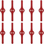 10 pièces lames de tondeuse jardin tondeuse accessoires, lames de rechange en plastique, outils de jardin, ... 10 pièces lames de tondeuse jardin tondeuse accessoires, lames de rechange en plastique, outils de jardin, ...