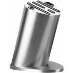 M�nage en acier inoxydable bloc de couteaux support de couteau support de rangement ustensile de cuisine ...
