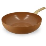 Wok en aluminium 28cm, colorama Wok en aluminium 28cm, colorama