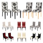 Lot de 2 chaises de salle  manger littau, cuir, blanc, pieds clairs