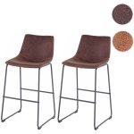 2x tabouret de bar hwc - d70, chaise bar / comptoir, tissu - style vintage, imitation de daim 2x tabouret de bar hwc - d70, chaise bar / comptoir, tissu - style vintage, imitation de daim