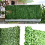 Mendler - haie artificielle / brise vue pour balcon, aspect sapin, 300x150cm