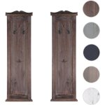 Mendler - patère / portemanteau / vestiaire mural, 28x3, 5x109cm laqué en blanc Mendler - patère / portemanteau / vestiaire mural, 28x3, 5x109cm laqué en blanc