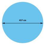 Mendler - revêtement pour piscine / pool, bâche thermique / solaire, bleu, épaisseur: 200 µm, rond, 4, ... Mendler - revêtement pour piscine / pool, bâche thermique / solaire, bleu, épaisseur: 200 µm, rond, 4, ...