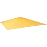 Mendler - toile pour parasol déporté de luxe hwc - a96, 3x3m, Ø4, 24m jaune Mendler - toile pour parasol déporté de luxe hwc - a96, 3x3m, Ø4, 24m jaune