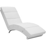 Mridienne london chaise de relaxation chaise longue d'intrieur design fauteuil relax salon similicuir ...