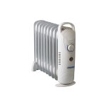 Chauffage d'appoint électrique à huile mesko home ms7805 d'intérieur blanc 1000 w Chauffage d'appoint électrique à huile mesko home ms7805 d'intérieur blanc 1000 w