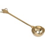 Mesure � caf� dor� en acier inoxydable pour les amateurs de boissons cuisine et restaurant.