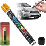 Mesureur d'�paisseur de peinture : appareil magn�tique de mesure d'�paisseur de peinture automobile stylo ...