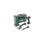 Metabo batterie set combo set 2. 3. 2 12v bs 12 + sgs 12 q m�tabox 165 l - 685188000