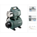 Metabo surpresseur avec r�servoir hww 3500 / 25 inox - 900w - hauteur de refoulement max. 45m