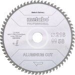 Metabo - aluminium cut professional 628447000 lame de scie circulaire 254 x 30 x 2 mm nombre de dents: ...