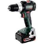 Metabo - outillage - perceuse � percussion sans fil 18v, 2 batteries 4, 0 ah li - power, chargeur 602316500 ...