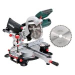 Metabo - scie � onglet 1200 w �216 mm avec seconde lame kgs 216 m set 690827000
