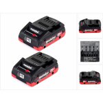 Metabo set de batteries: 2x batteries lihd 4, 0ah 18v (625367000)