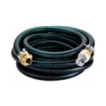 Metabo - jeu de tuyaux d'aspiration avec raccords en laiton 7 m, 1' (25 mm)