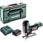 Metabo - st 18 lt 130 bl scie sauteuse sans fil 18 v 130 mm brushless + 1x batterie 4, 0 ah + chargeur ... Metabo - st 18 lt 130 bl scie sauteuse sans fil 18 v 130 mm brushless + 1x batterie 4, 0 ah + chargeur ...