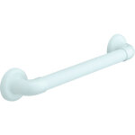Poign�e de douche en pvc blanc 45 cm barre d'appui baignoire personnes �gees