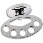 Novaservis - metalia 1 - porte brosses  dents et dentifrice, mural, chrome 6144, 0