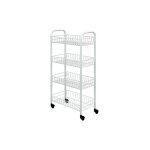 Metaltex - resserre demontable 4 paniers pisa blanc Metaltex - resserre demontable 4 paniers pisa blanc