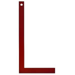 Metrica ? �querre de ma�on en acier laqu� 400 mm ? pr�cision pour angles droits ? excellente visibilit� ...