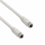 Cble tv satellite coaxial fiches f mle / mle 2 m