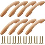 Meuble bois poign�es 8 pi�ces poign�es de meuble bouton de porte poign�e armoire arc en forme de poign�e ...