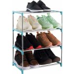 Meuble � chaussures �tag�re � chaussures empilable � 4 niveaux, l�g�re pour entr�e, couloir et placard ...