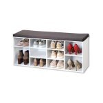 Kesper - meuble  chaussures d'intrieur - banc avec coussin pour l'entre - livraison gratuite