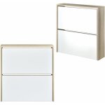 Helloshop26 - meuble  chaussure rangement porte - chaussures pour 6 pairs de chaussures 2 surfaces de ...