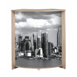 Meuble - comptoir bar chêne 3 niches 96, 7 x 104, 8 x 44, 9 cm - coloris: manhattan 508 Meuble - comptoir bar chêne 3 niches 96, 7 x 104, 8 x 44, 9 cm - coloris: manhattan 508