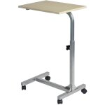 Meuble cosy table de lit pour ordinateur portable hauteur r�glable bout de canap� - avec 4 roulettes ...