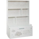 Atmosphera - meuble pour enfants blanc avec coffre à roulettes ? créateur d'intérieur Atmosphera - meuble pour enfants blanc avec coffre à roulettes ? créateur d'intérieur