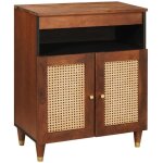 Meubles et tagres de rangement pour mdias marron
