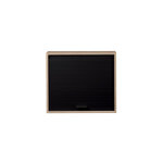 Beaux meubles pas chers - meuble haut de cuisine à rideau 60x25x53, 6 cm noir et chêne - cook Beaux meubles pas chers - meuble haut de cuisine à rideau 60x25x53, 6 cm noir et chêne - cook