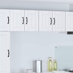 Meuble mural de cuisine - armoire suspendue de rangement blanc 60 x 31 x 40 cm bois d'ing�nierie